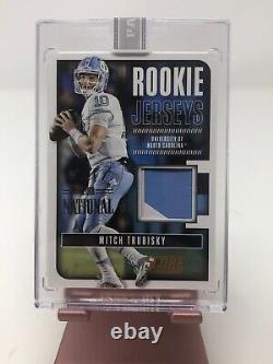 2017 Panini Score Mitch Trubisky Rookie Jerseys Unc Patch 1 Of 1 2018 National