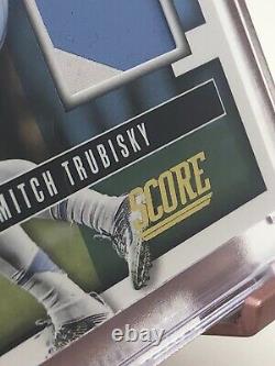 2017 Panini Score Mitch Trubisky Rookie Jerseys Unc Patch 1 Of 1 2018 National