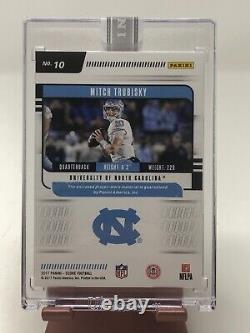 2017 Panini Score Mitch Trubisky Rookie Jerseys Unc Patch 1 Of 1 2018 National