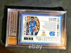 2019 Contenders DP Cracked Ice NASSIR LITTLE RC BGS 9 Auto UNC Tar Heels Blazers