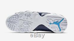 2019 Nike Air Jordan 9 Retro SZ 9.5 White Carolina Blue UNC Tarheels 302370-145