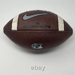 2020 UNC Tar Heels Game Issued Nike Vapor Elite NCAA Football ACC University