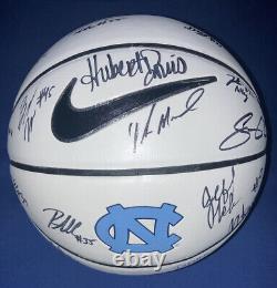 2021-22 North Carolina Tar Heels Men's Team Signed Basketball Jsa Unc Auto Coa