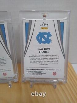 2021-22 Panini Immaculate Day'Ron Sharpe Patch Lot /2 UNC Tar Heels Nets RC