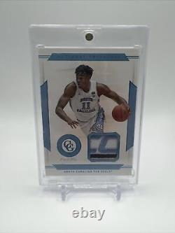 2021-22 Panini National Treasures Day'Ron Sharpe 1/1 ACC Patch UNC Tar Heels