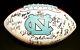 2021 North Carolina Tar Heels Team Signed Logo Football Mack Brown Unc