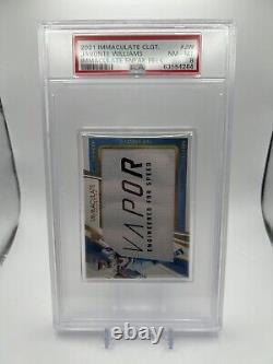 2021 Panini Immaculate Javonte Williams Sneak Peek PSA 8 /10 RC UNC Tar Heels