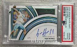 2022 Immaculate Collegiate PSA 10 Sam Howell- UNC Tar Heels Auto RC #3/5 Pop 1