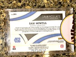 2022 Immaculate Sam Howell RPA Rookie Patch Auto 1/1 Commanders UNC