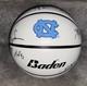 2023-2024 North Carolina Unc Tar Heels Team Signed Logo Full Size Basketball Coa