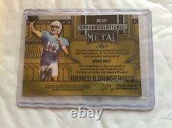 2023 Leaf Metal Drake Maye SSP ROOKIE Auto 1/5! UNC Tar Heels Armed & Dangerous