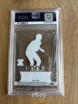 2023 Leaf Trinity Clear Vance Honeycutt Inscription Auto /49 UNC Tar Heels PSA 8