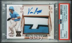 2023 Leaf Trinity PATCH AUTO Bronze 84/99 VANCE HONEYCUTT Tar Heels UNC PSA 9