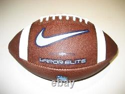 2023 North Carolina Tar Heels GAME BALL Nike Vapor Elite Football University