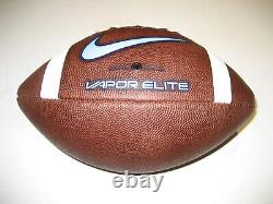 2023 North Carolina Tar Heels GAME BALL Nike Vapor Elite Football University