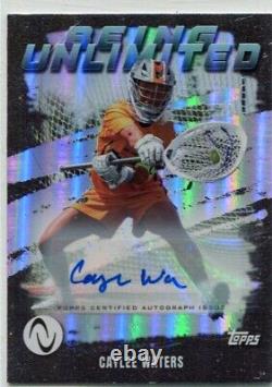 2023 Topps CAYLEE WATERS Being Unlimited Rainbow Autograph UNC #d 1/10
