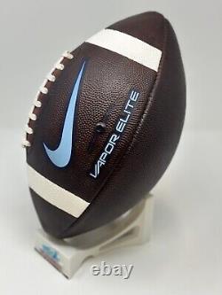 2023 UNC Tar Heels Fully Game Prepped Game Issued Nike Vapor Elite NCAA Football