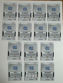 2024 Panini 2023 RJ DAVIS University of North Carolina UNC Tarheels Team Set