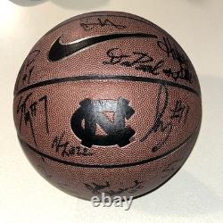 2025 UNC TAR HEELS TEAM signed autographed BASKETBALL NORTH CAROLINA RJ DAVIS