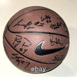 2025 UNC TAR HEELS TEAM signed autographed BASKETBALL NORTH CAROLINA RJ DAVIS