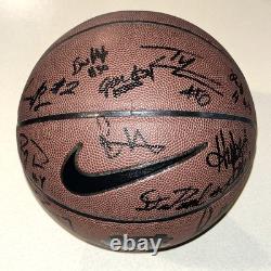 2025 UNC TAR HEELS TEAM signed autographed BASKETBALL NORTH CAROLINA RJ DAVIS