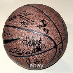 2025 UNC TAR HEELS TEAM signed autographed BASKETBALL NORTH CAROLINA RJ DAVIS