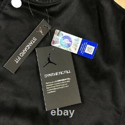 $250 Nike Jordan UNC North Carolina Tar Heels Satin Stitched Bomber Mens SMALL