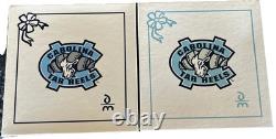 2 Danbury UNC Carolina Tar Heels Christmas Plane Train Ornament NCAA H02
