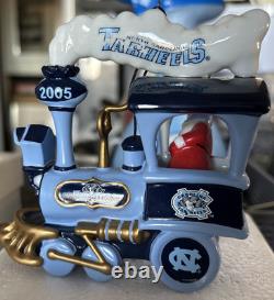2 Danbury UNC Carolina Tar Heels Christmas Plane Train Ornament NCAA H02