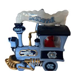 2 Danbury UNC Carolina Tar Heels Christmas Plane Train Ornament NCAA H02