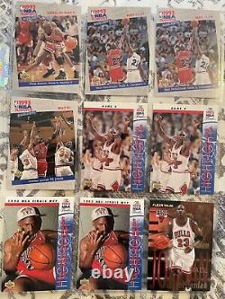 72 Michael Jordan NBA Basketball Card Lot Chicago Bulls Air Jordan UNC Tar Heels