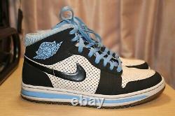 AIR JORDAN Alpha 1'University Blue' Men's US 9 EU 42.5 UNC Tar Heels 392813-103