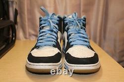 AIR JORDAN Alpha 1'University Blue' Men's US 9 EU 42.5 UNC Tar Heels 392813-103