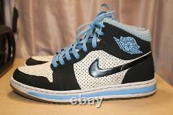 AIR JORDAN Alpha 1'University Blue' Men's US 9 EU 42.5 UNC Tar Heels 392813-103