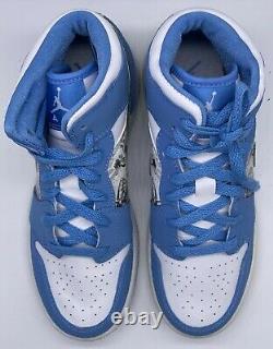 Air Jordan 1 Retro GS Alpha UNC Tar Heels 316270-142 Size 4.5 New In Box 2007