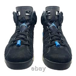 Air Jordan 6 Retro Tar Heels UNC (384664-006) Men's Size 12 Preowned