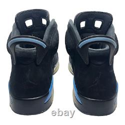 Air Jordan 6 Retro Tar Heels UNC (384664-006) Men's Size 12 Preowned