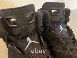 Air Jordan 6 Retro UNC Carolina 2017 384664 006 Tar Heels Size 8.5 Rare No Box 9