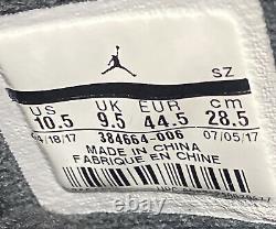 Air Jordan 6 Retro VI Black UNC Blue Size 10.5 Mens 384664-006 Tar Heels