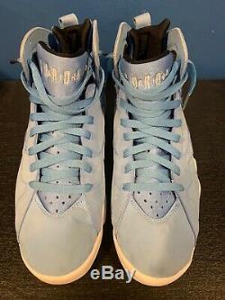 Air Jordan 7 Retro Pantone (Size 10, OG, UNC, Tar heels, royal, sport)