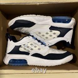 Air Jordan Max 200 White Sneakers UNC Tar Heels PE, CZ4947-144 Men's Size 10.5