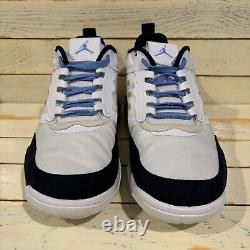 Air Jordan Max 200 White Sneakers UNC Tar Heels PE, CZ4947-144 Men's Size 10.5
