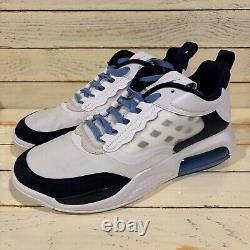 Air Jordan Max 200 White Sneakers UNC Tar Heels PE, CZ4947-144 Men's Size 10.5