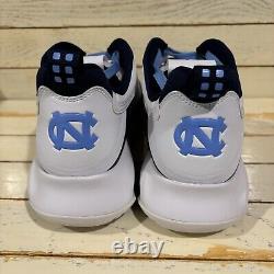 Air Jordan Max 200 White Sneakers UNC Tar Heels PE, CZ4947-144 Men's Size 10.5