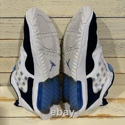 Air Jordan Max 200 White Sneakers UNC Tar Heels PE, CZ4947-144 Men's Size 10.5