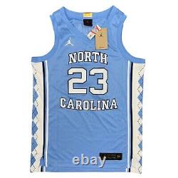 Air Jordan Michael Jordan UNC Tar Heels Basketball Jersey, Size Med AT8895-448