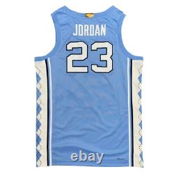 Air Jordan Michael Jordan UNC Tar Heels Basketball Jersey, Size Med AT8895-448