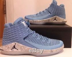 Air Jordan XXXII 32 Tar Heels Mens AA1253-406 Unc Blue Basketball Shoes Size 13