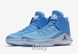 Air Jordan XXXII 32 UNC North Carolina Tarheels 13 AA1253-406 100% Authentic