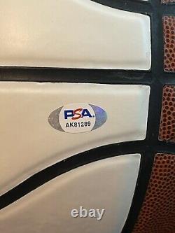 Antawn Jamison Signed Autographed UNC Tar Heels Logo Basketball PSA/DNA